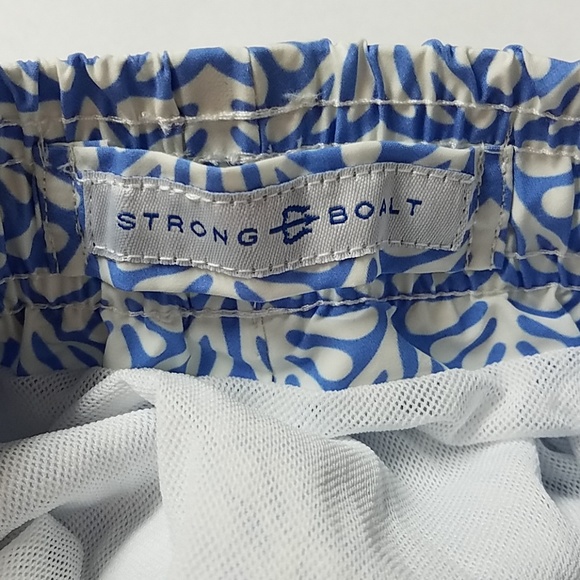 SOLD Strong Boalt Batik Geo Classic Swim Trunk - Picture 6 of 7